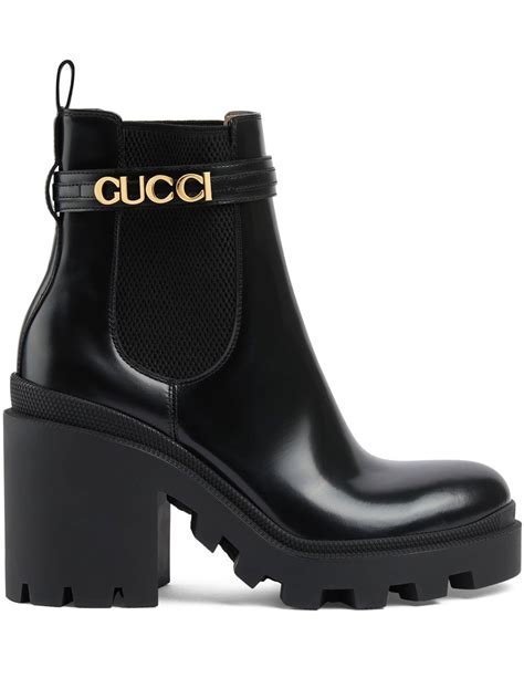 gucci ankle monitor|Gucci designer ankle boots.